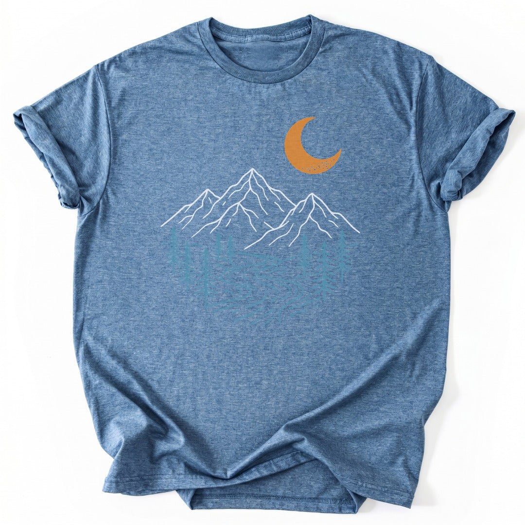 T-Shirt Heather Indigo / S Night Passage
