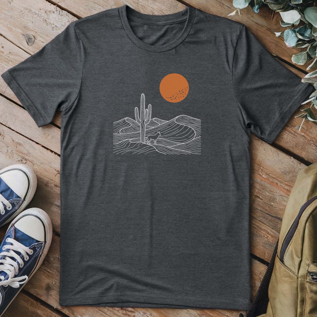 T-Shirt Dark Heather / S Desert Witness