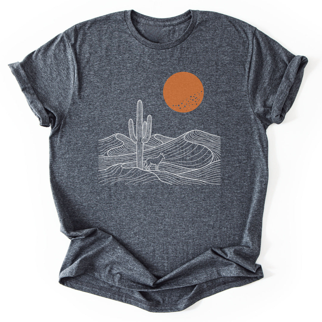 T-Shirt Dark Heather / S Desert Witness
