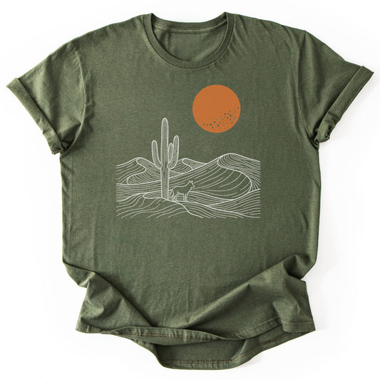 T-Shirt Military Green / S Desert Witness