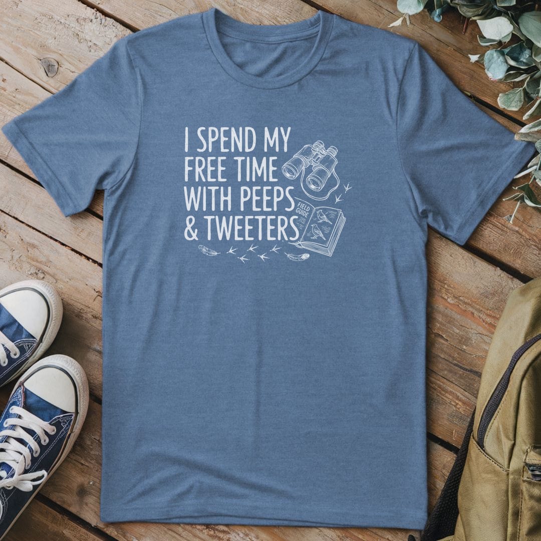 T-Shirt Heather Indigo / S Silent Observers
