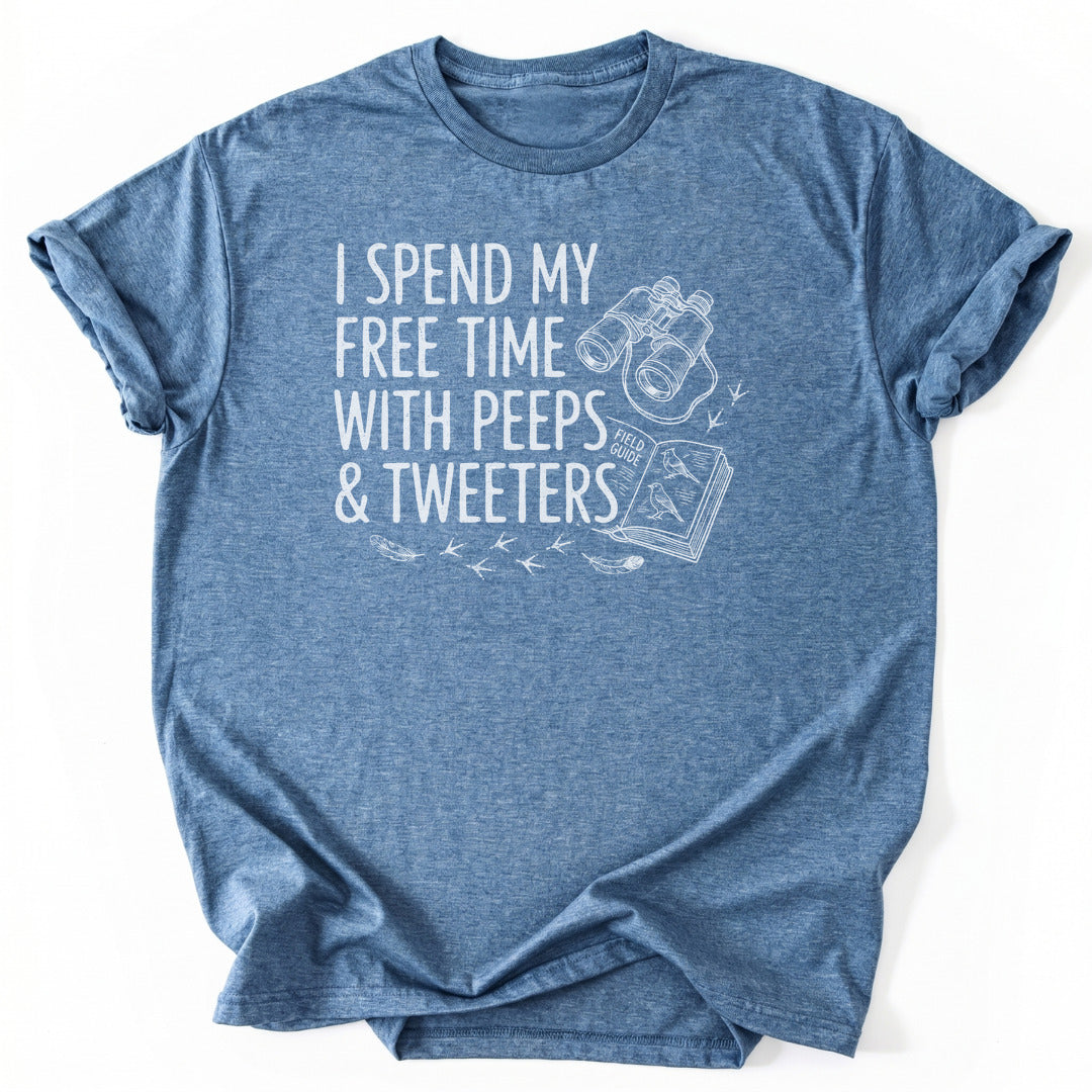 T-Shirt Heather Indigo / S Silent Observers