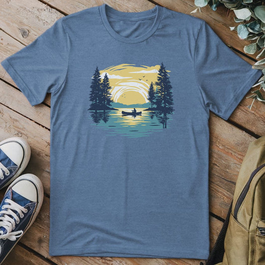 T-Shirt Heather Indigo / S Still Waters