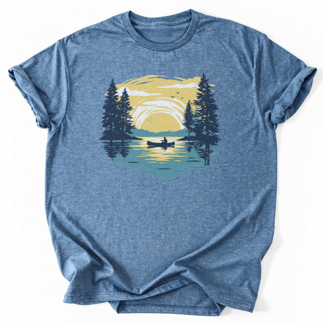 T-Shirt Heather Indigo / S Still Waters