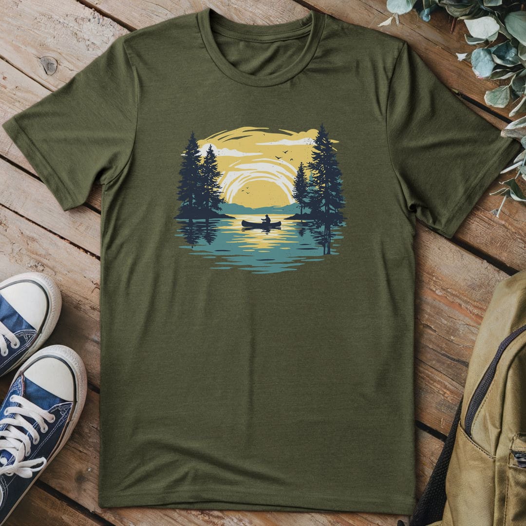 T-Shirt Military Green / S Still Waters