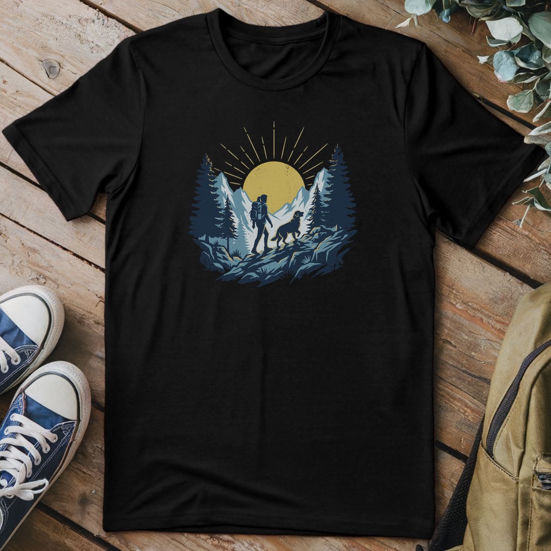 T-Shirt Black / S Higher Ground