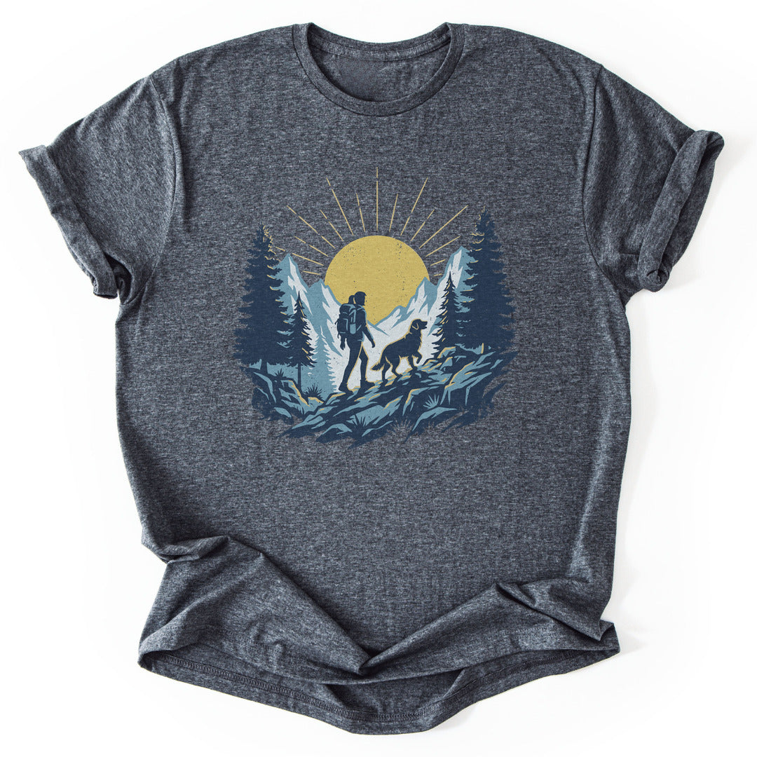 T-Shirt Dark Heather / S Higher Ground