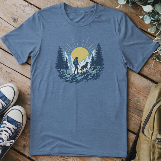 T-Shirt Heather Indigo / S Higher Ground