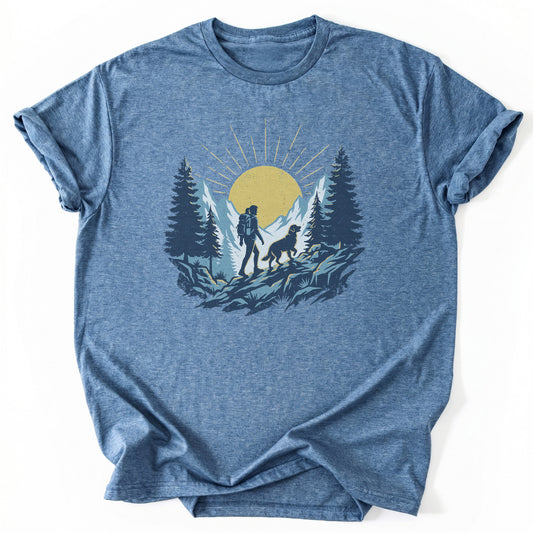 T-Shirt Heather Indigo / S Higher Ground
