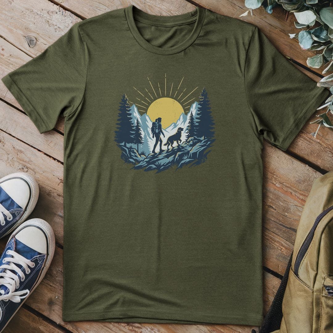 T-Shirt Military Green / S Higher Ground
