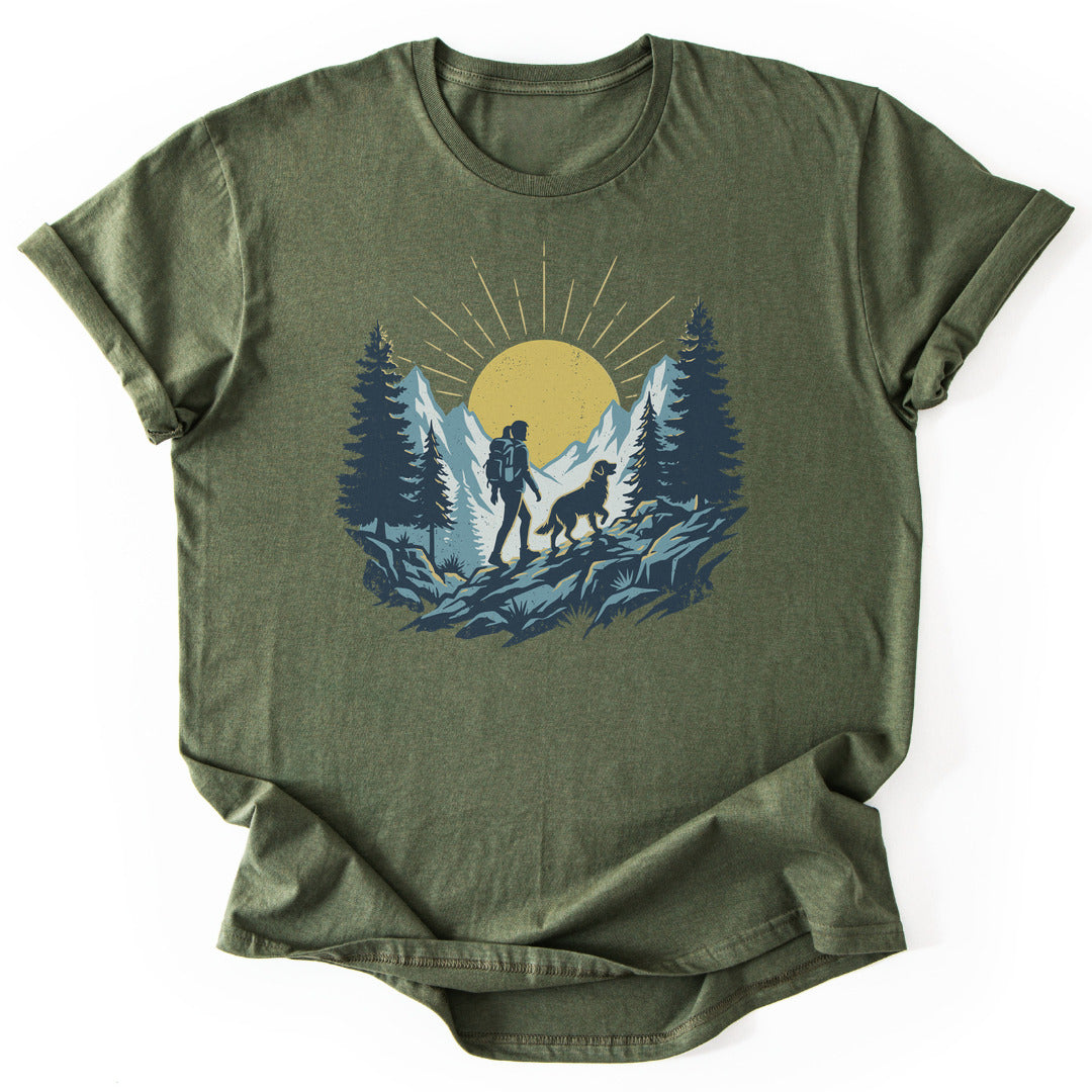 T-Shirt Military Green / S Higher Ground