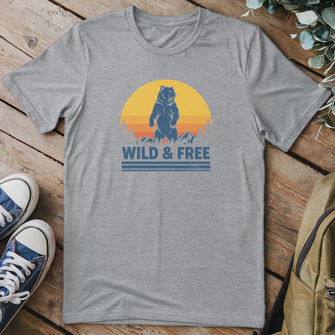 T-Shirt Sport Grey / S Born Standing