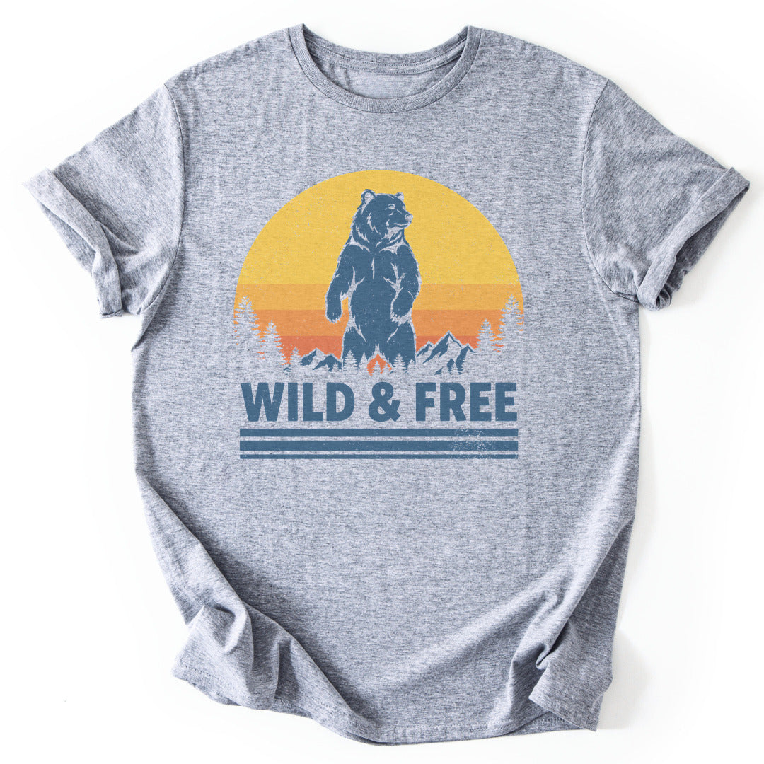 T-Shirt Sport Grey / S Born Standing
