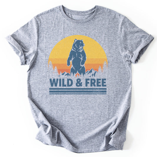 T-Shirt Sport Grey / S Born Standing