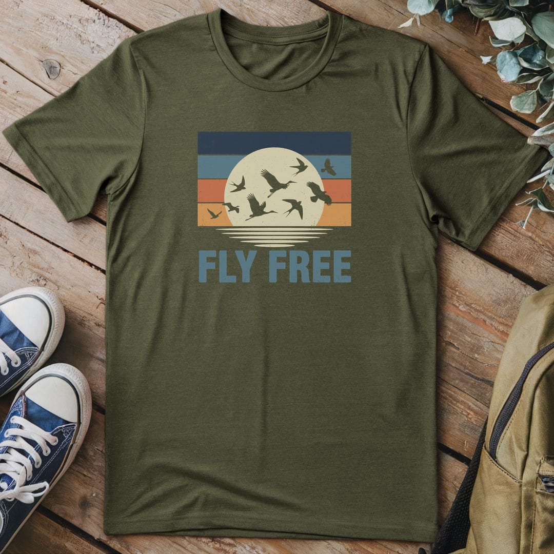 T-Shirt Military Green / S Above Borders