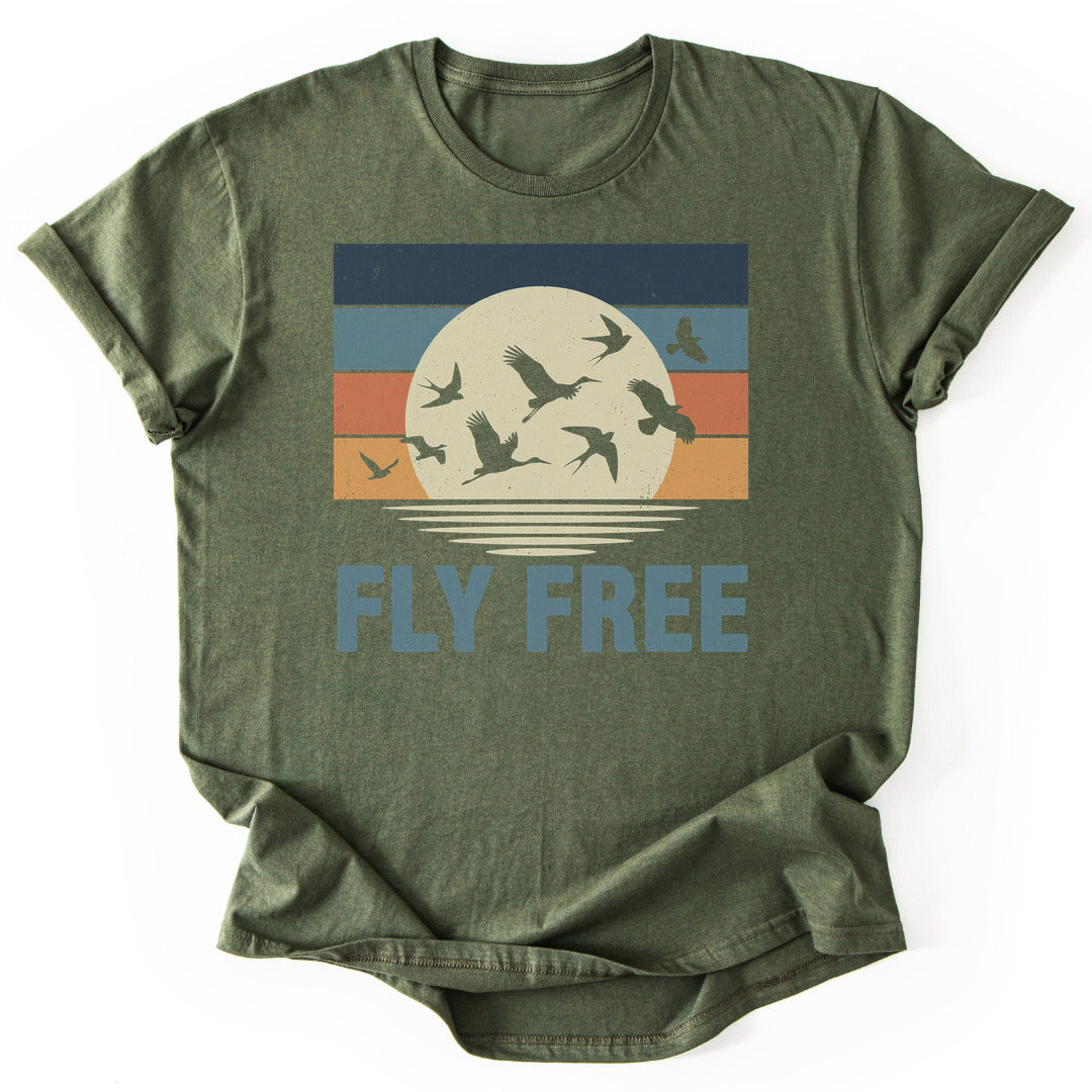 T-Shirt Military Green / S Above Borders