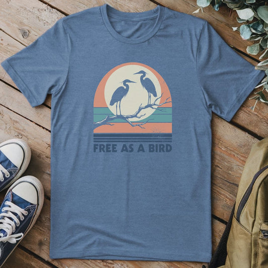T-Shirt Heather Indigo / S Natural State
