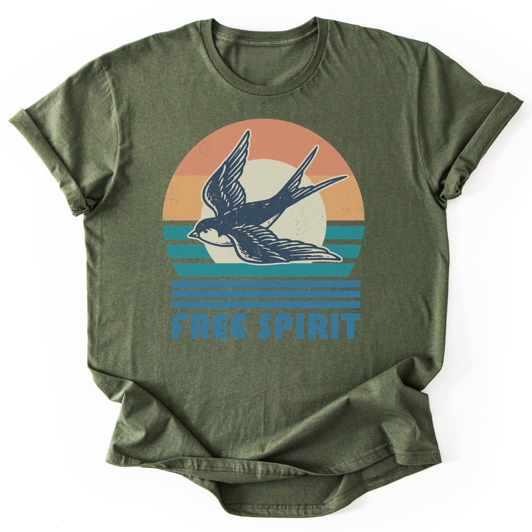 T-Shirt Military Green / S Above Horizons