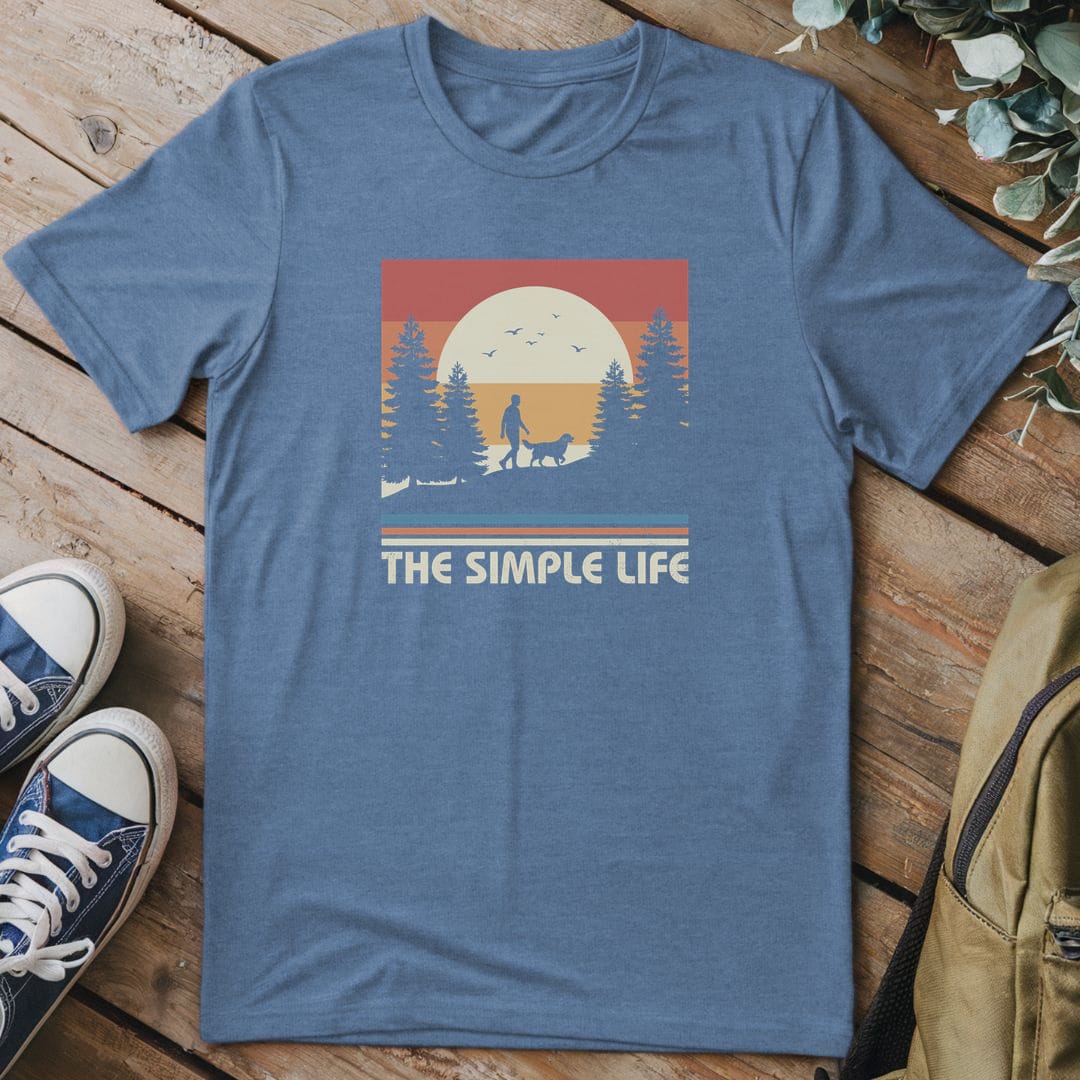 T-Shirt Heather Indigo / S Daily Sacred