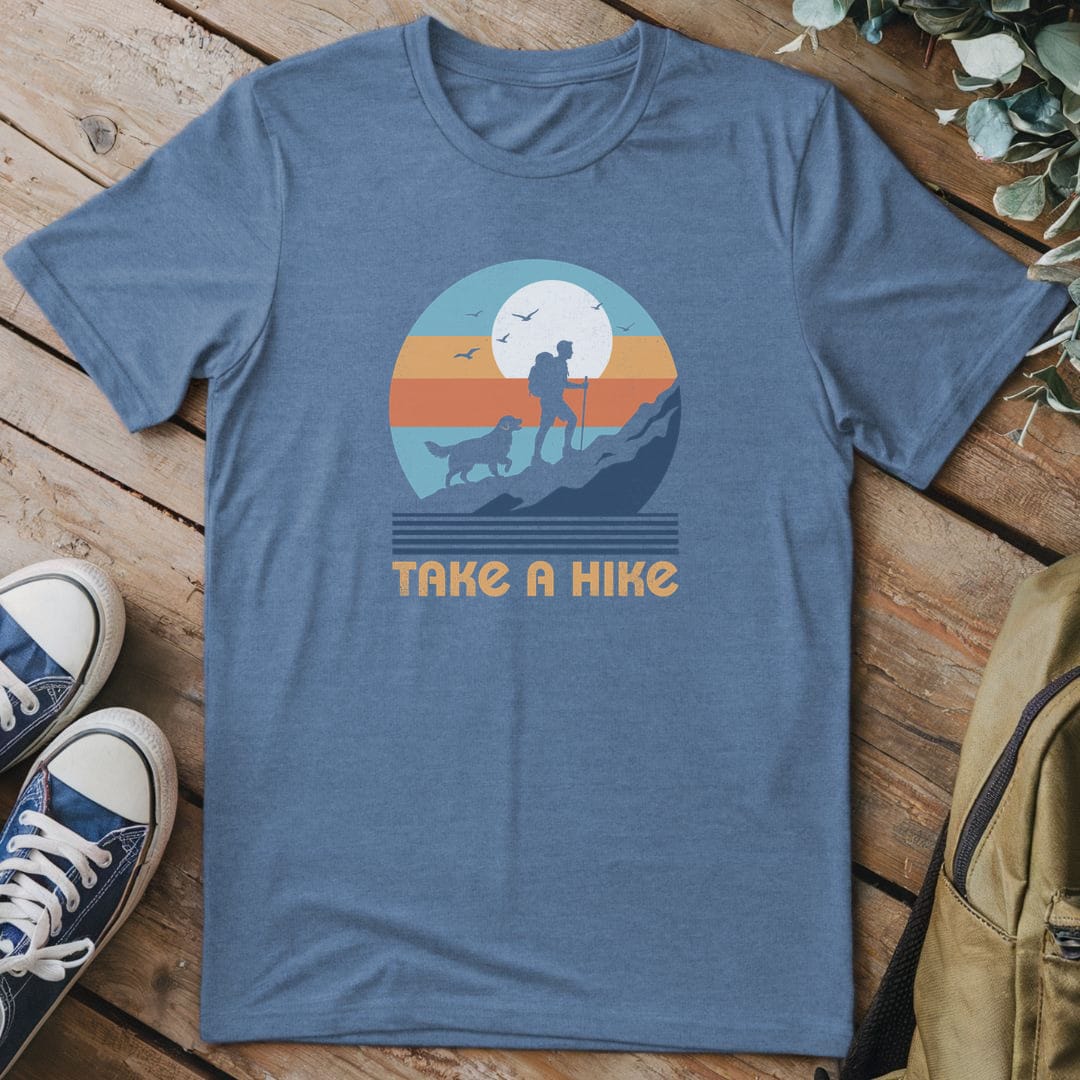 T-Shirt Heather Indigo / S Daily Miles
