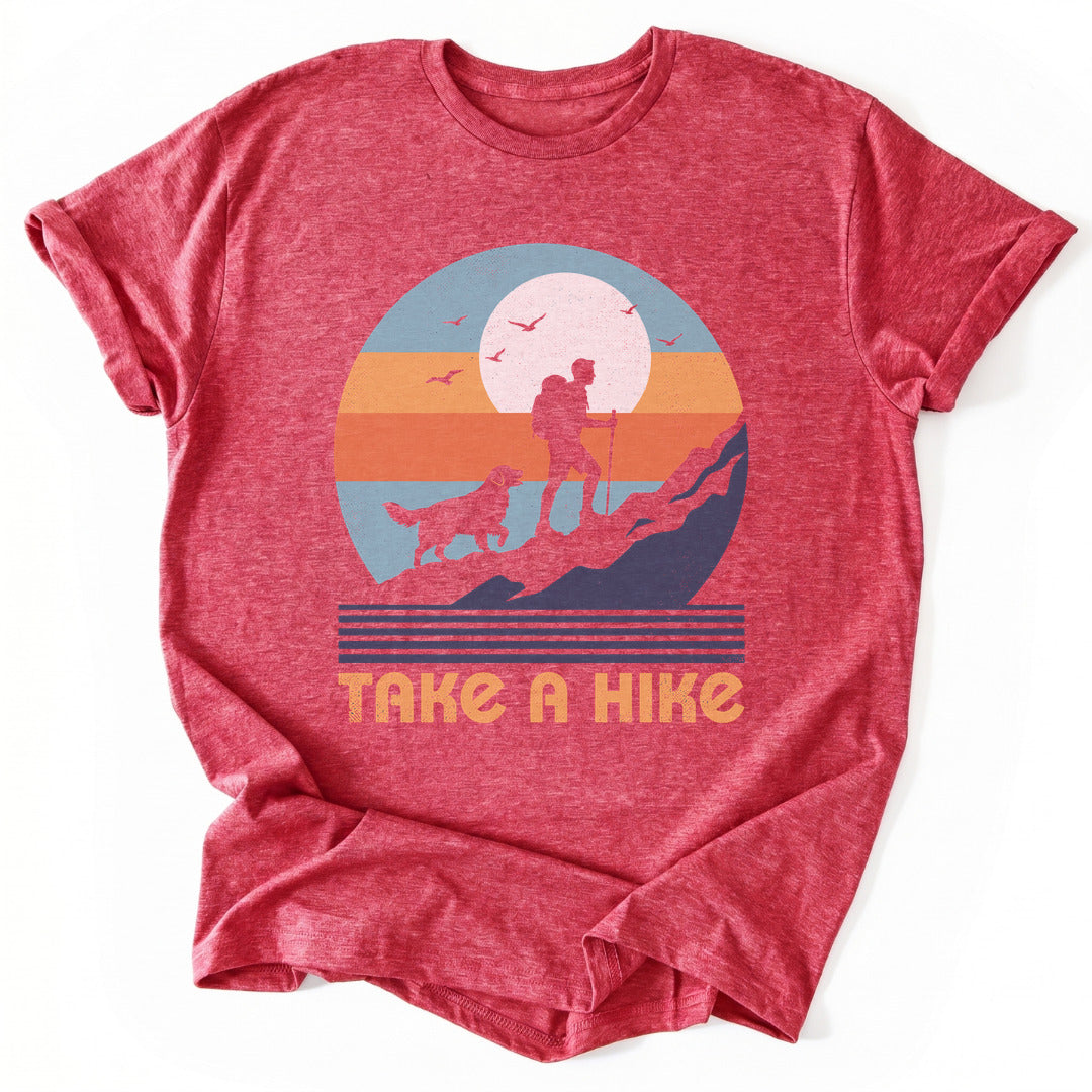 T-Shirt Heather Red / S Daily Miles