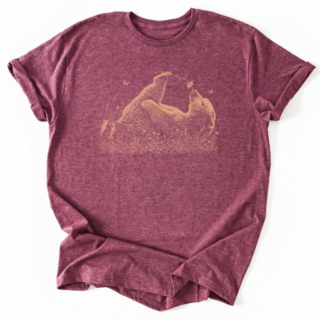 T-Shirt Heather Cardinal / S Endure