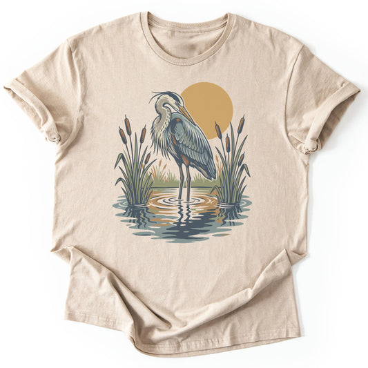 T-Shirt Sand / S Stillwater Heron