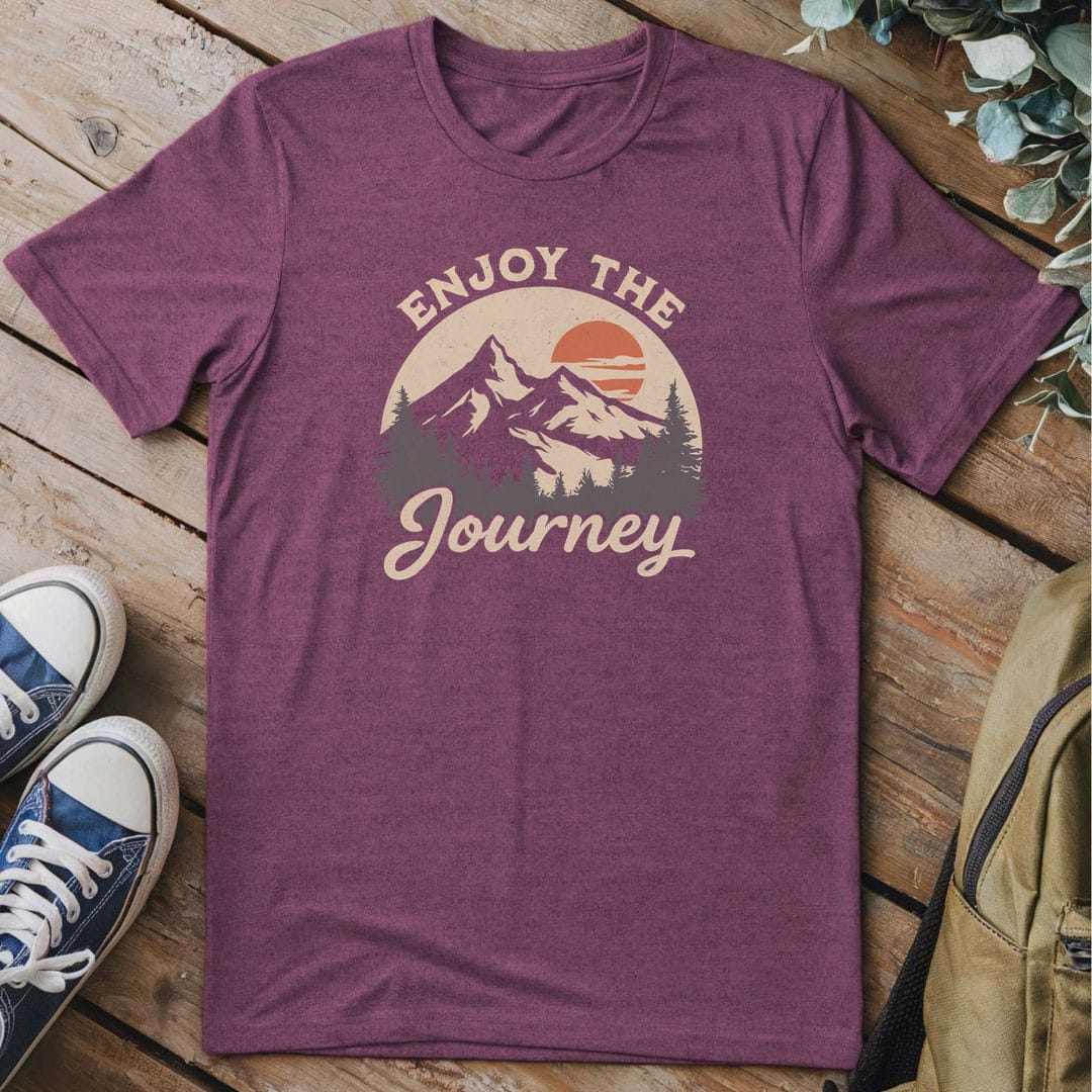 T-Shirt Heather Maroon / S Onward Journey