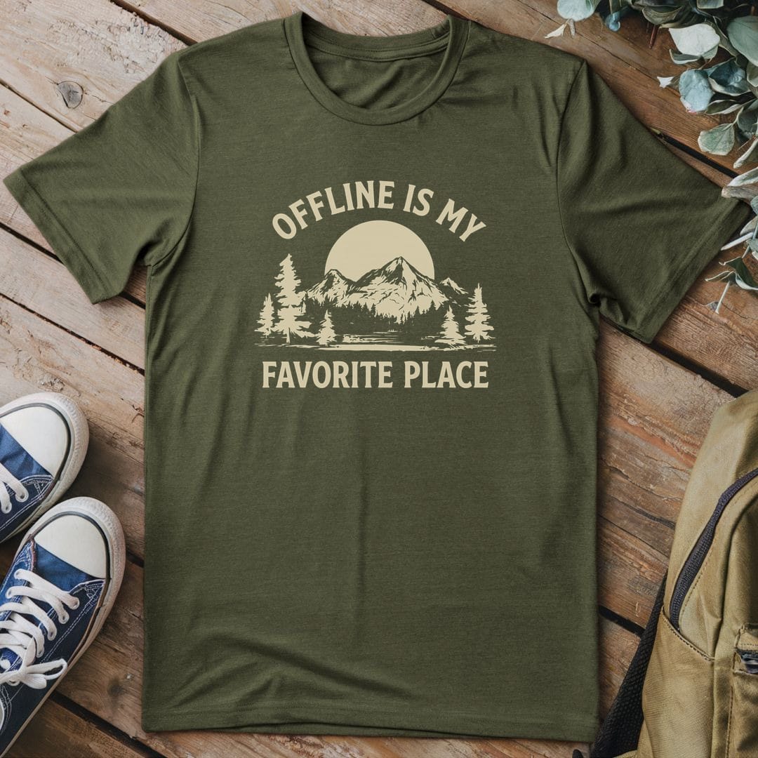 T-Shirt Military Green / S Disconnect