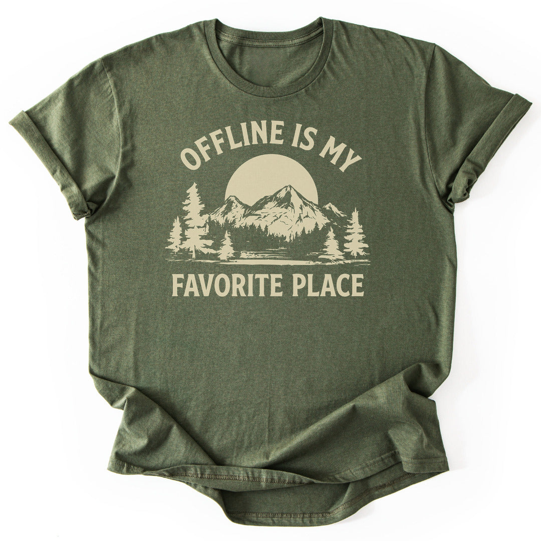 T-Shirt Military Green / S Disconnect