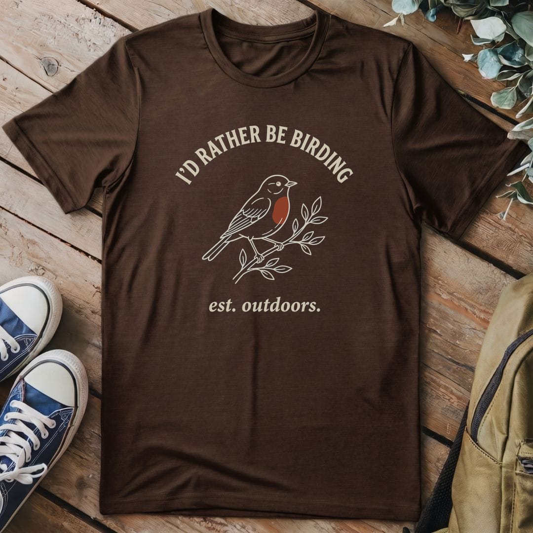 T-Shirt Dark Chocolate / S Instinct Birding