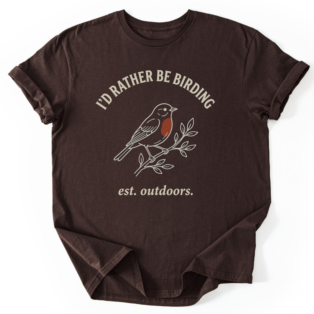 T-Shirt Dark Chocolate / S Instinct Birding
