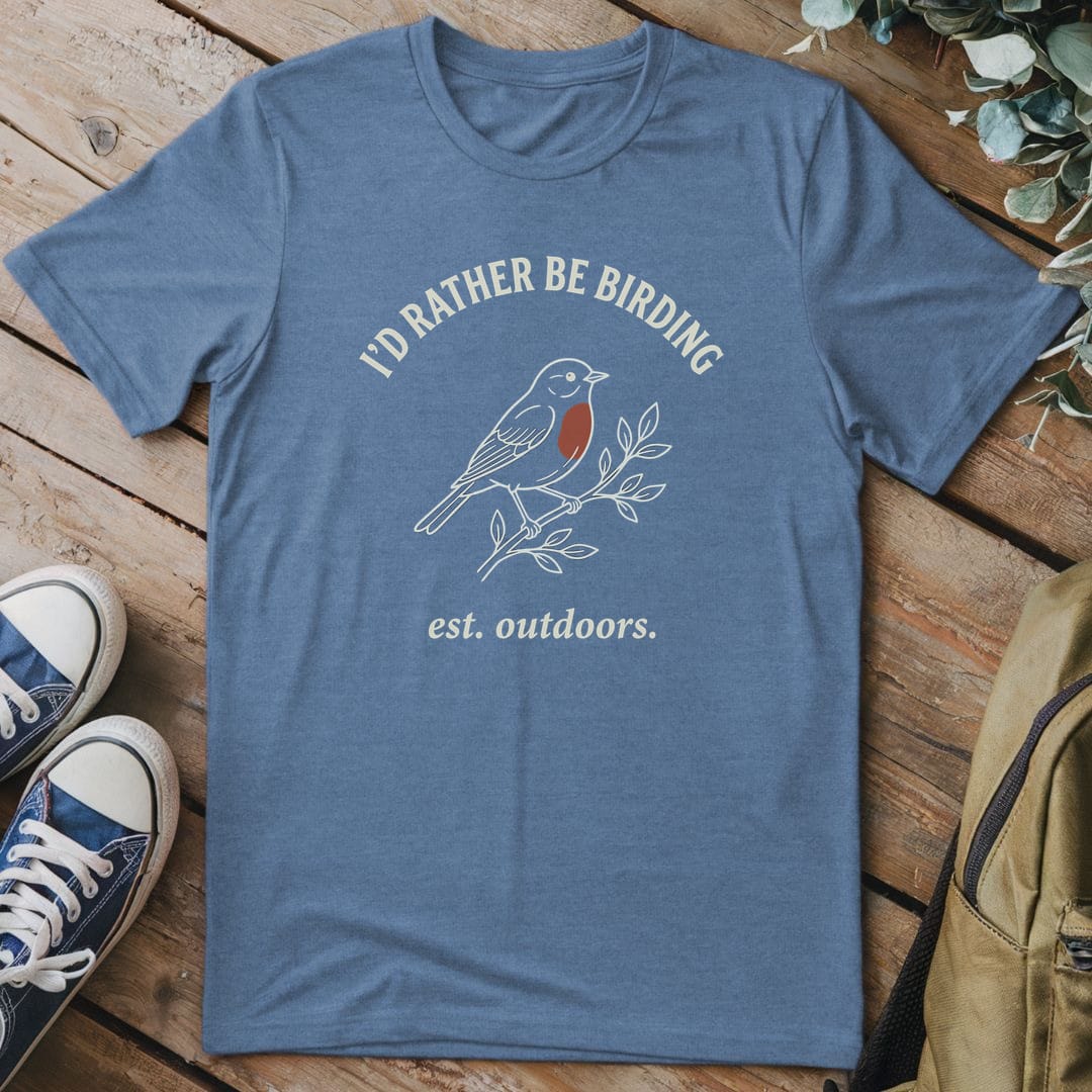 T-Shirt Heather Indigo / S Instinct Birding