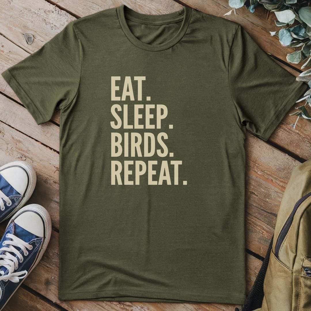 T-Shirt Military Green / S Bird Ritual