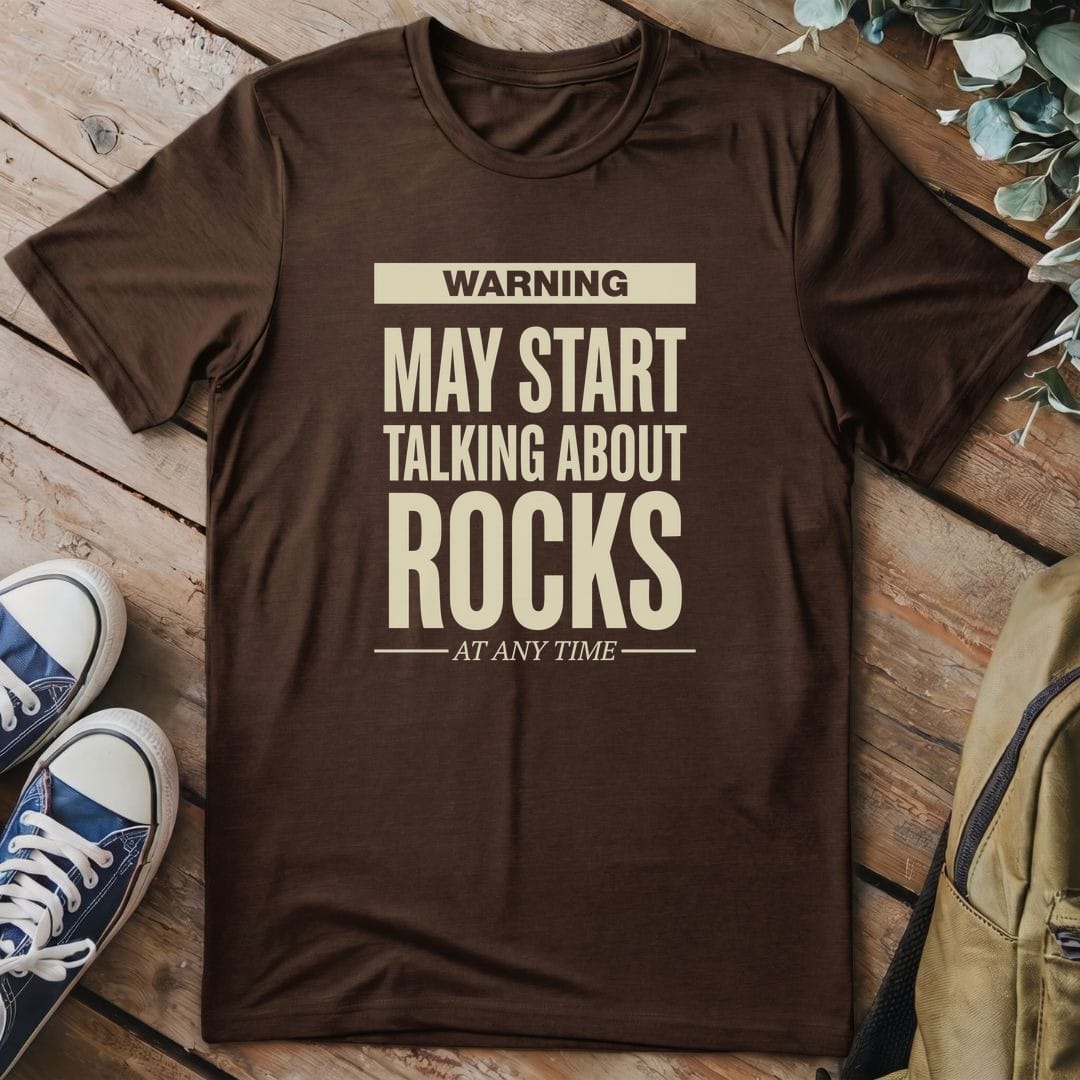 T-Shirt Dark Chocolate / S Obsessed With Rocks