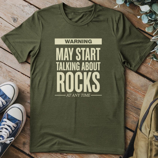 T-Shirt Military Green / S Obsessed With Rocks