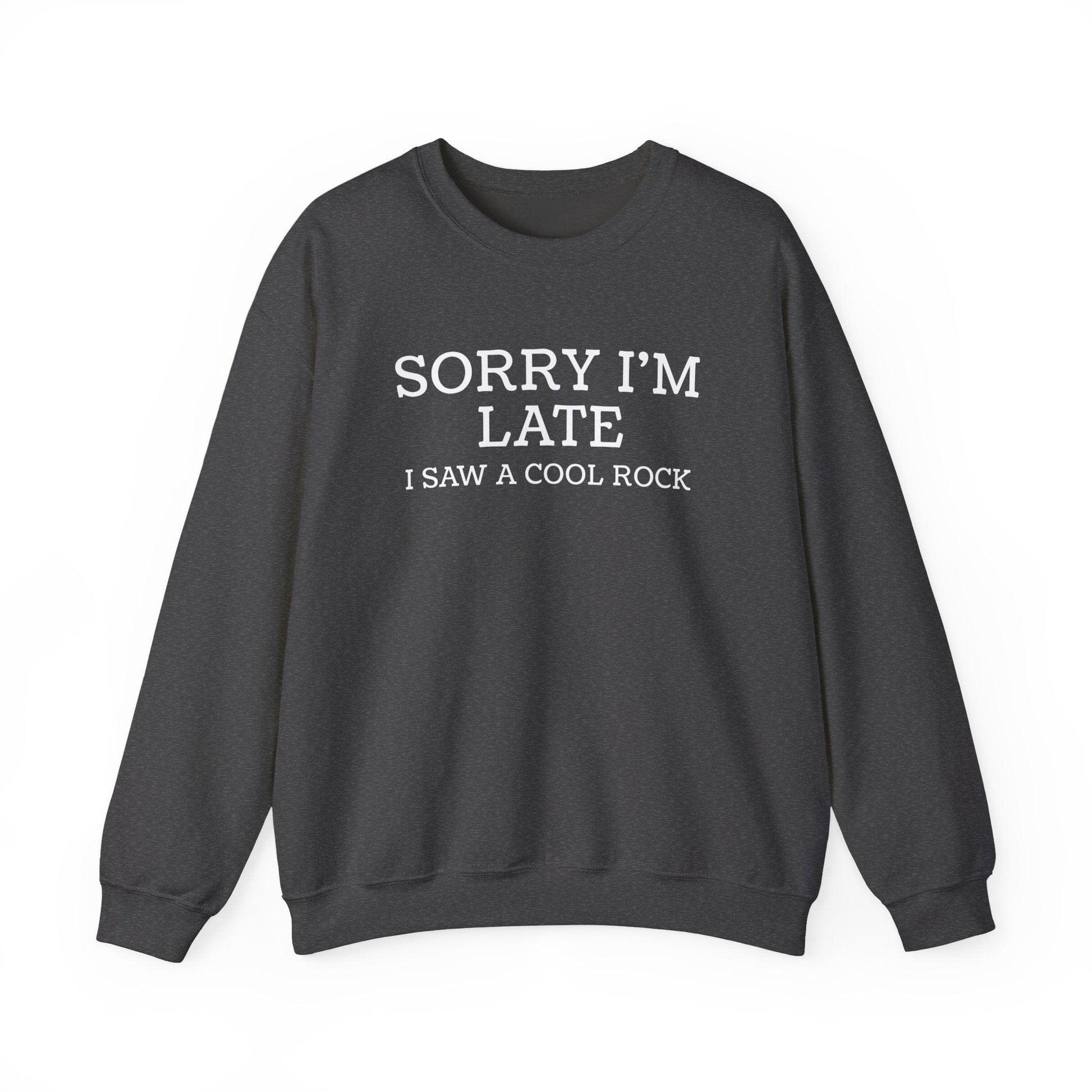Sweatshirt Dark Heather / S Sorry Rocks Sweatshirt
