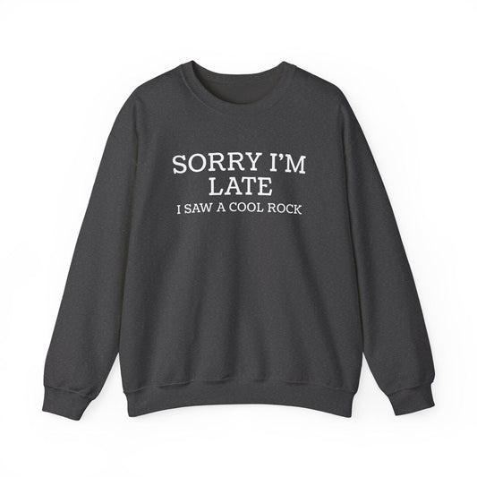 Sweatshirt Dark Heather / S Sorry Rocks Sweatshirt
