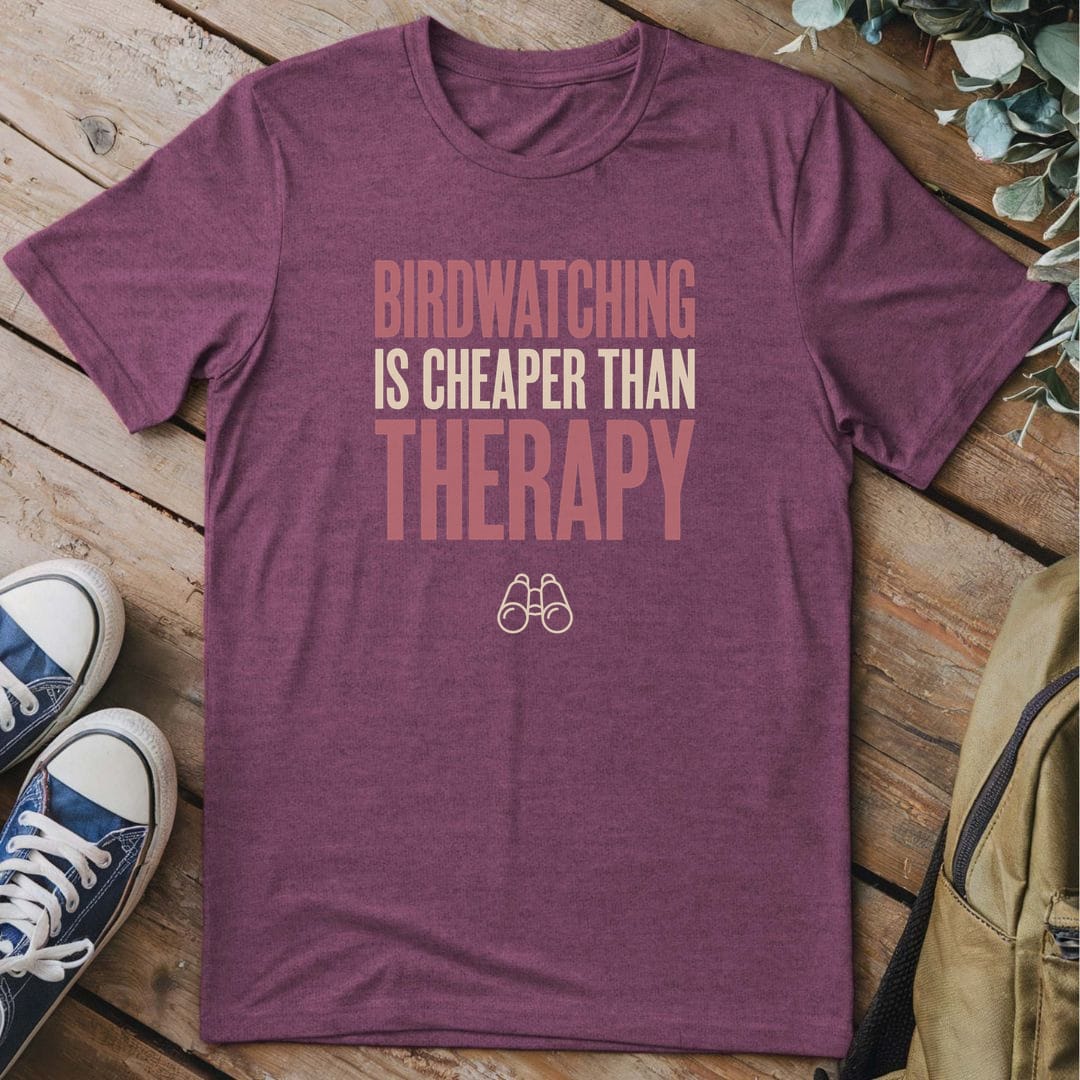 T-Shirt Heather Maroon / S Remedy Birdwatching