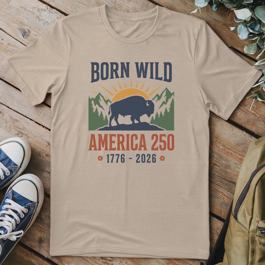 T-Shirt Sand / S Wild America 250