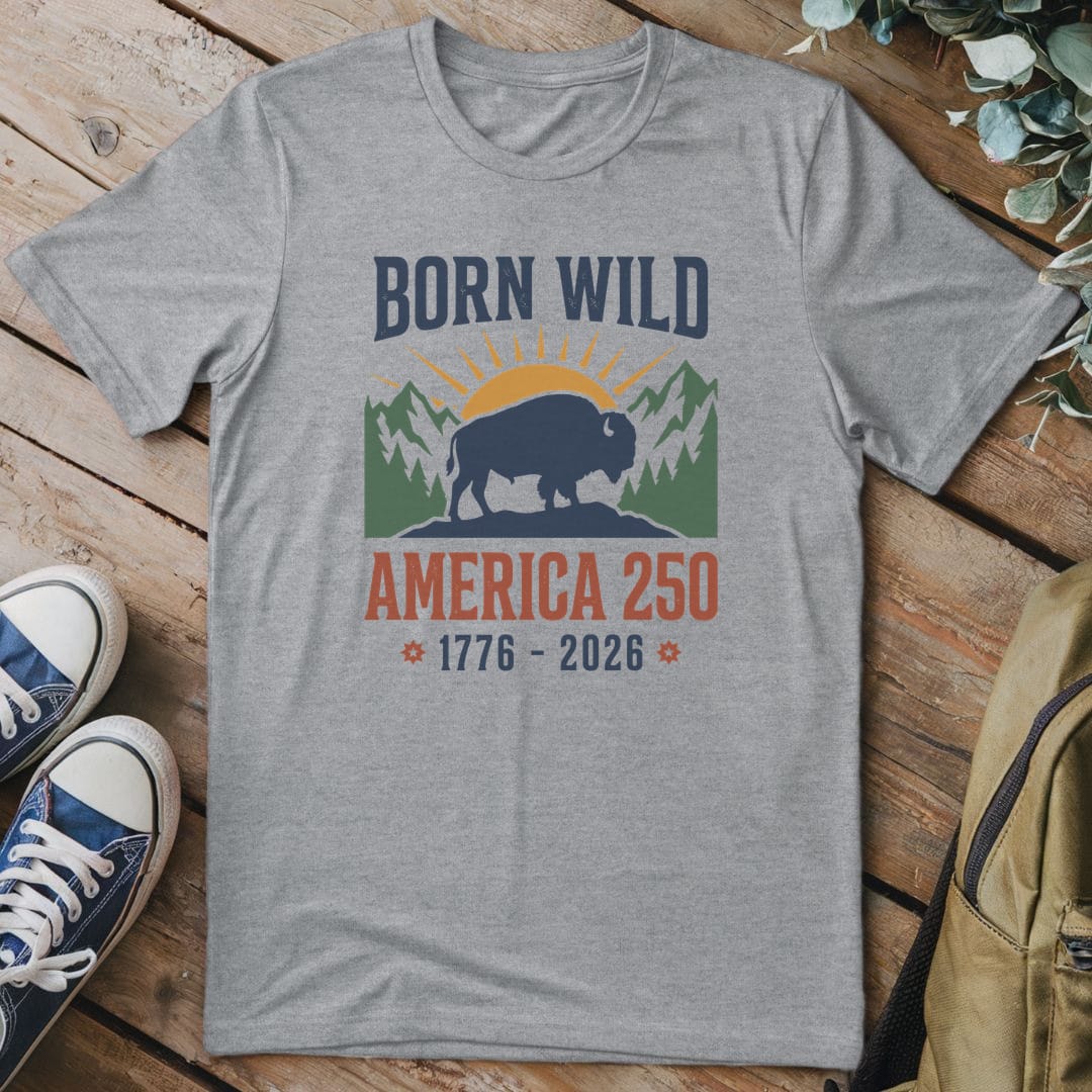 T-Shirt Sport Grey / S Wild America 250
