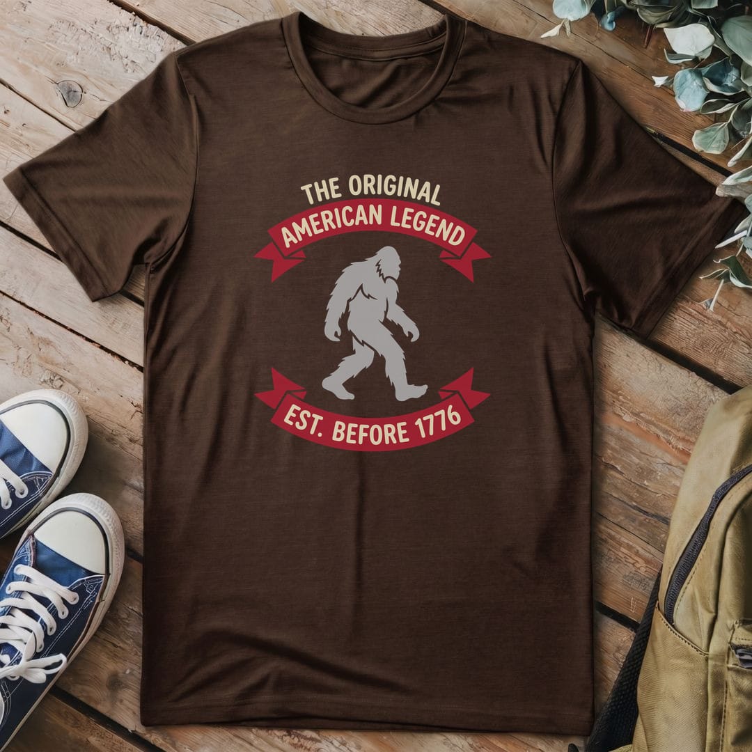 T-Shirt Dark Chocolate / S Original American Legend