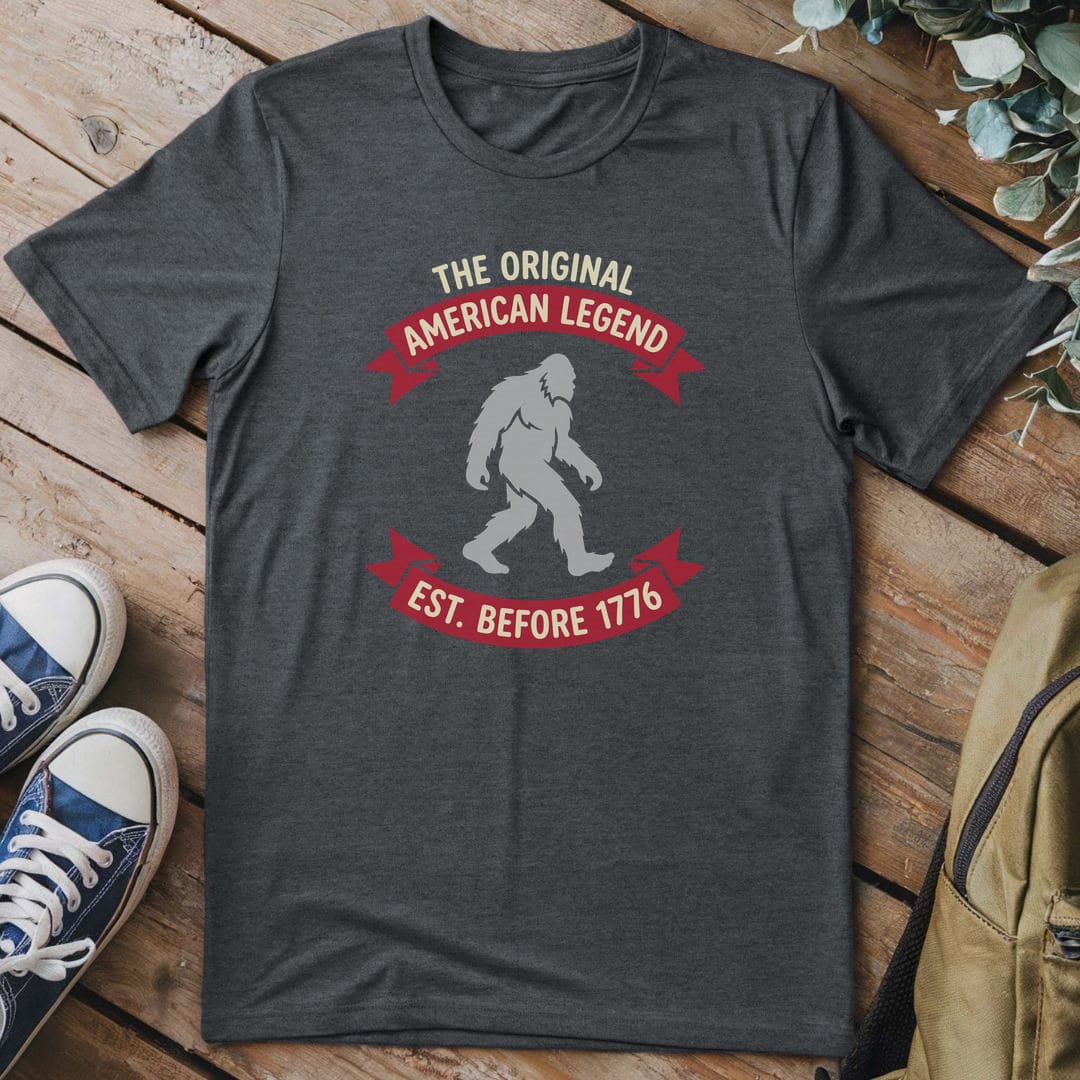 T-Shirt Dark Heather / S Original American Legend