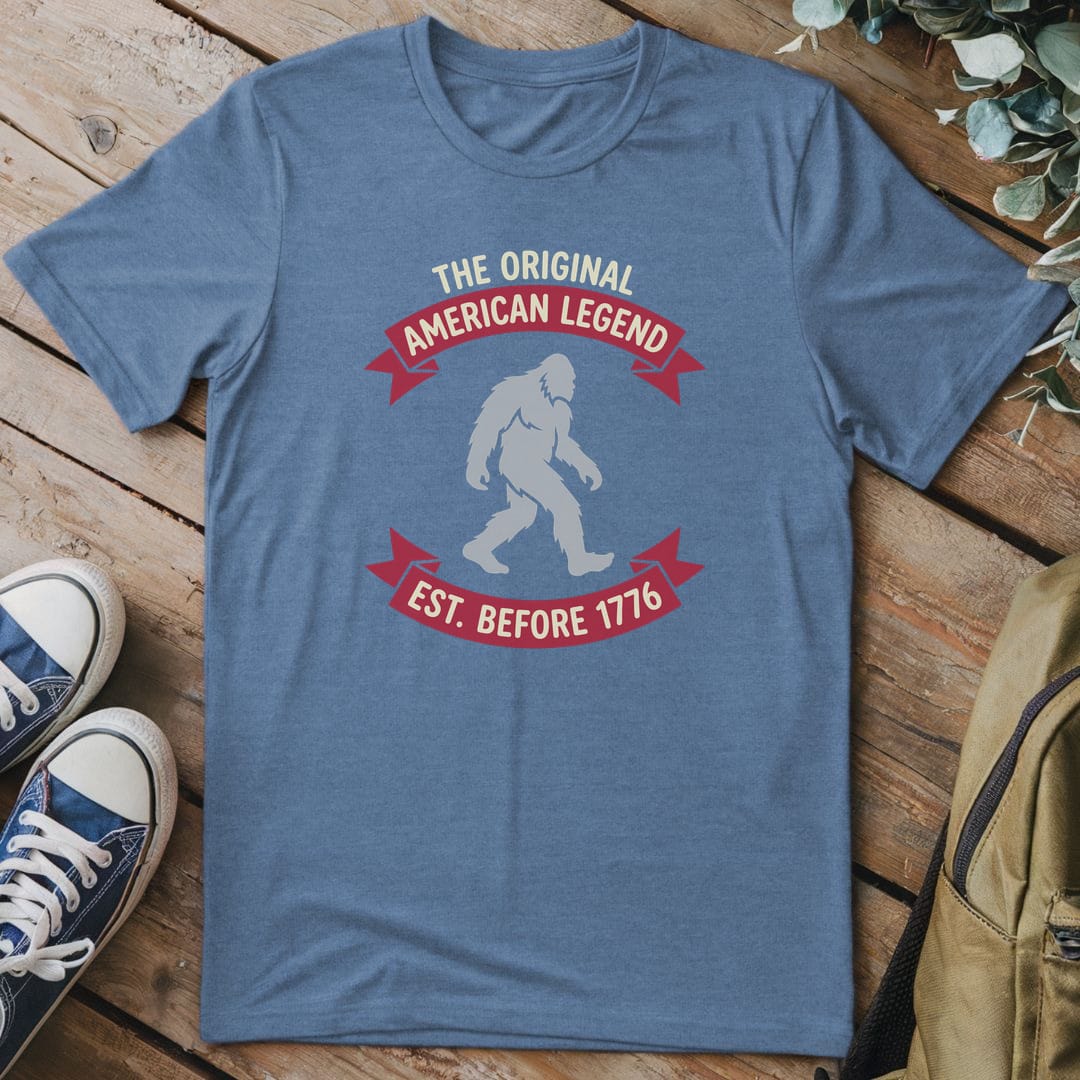 T-Shirt Heather Indigo / S Original American Legend