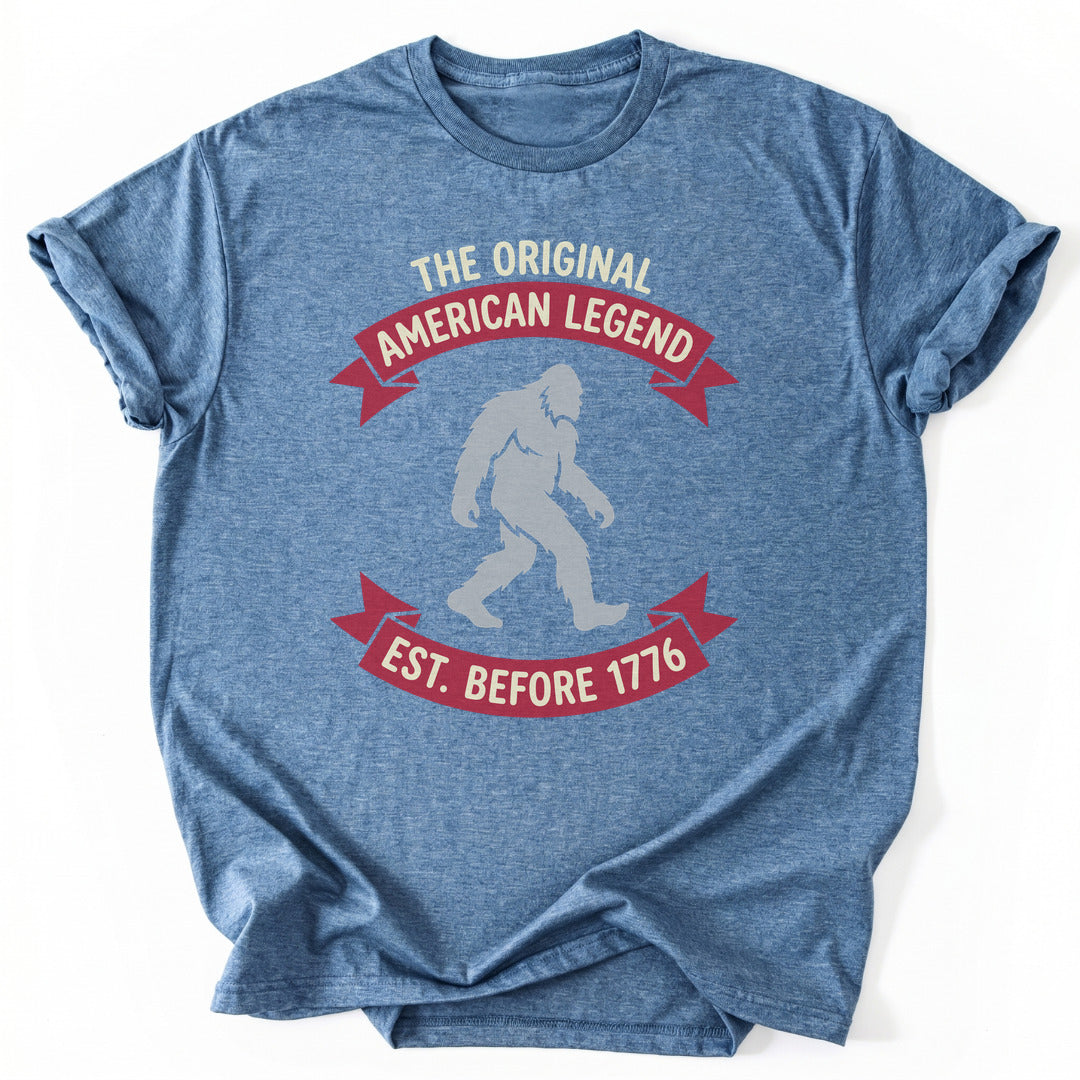 T-Shirt Heather Indigo / S Original American Legend