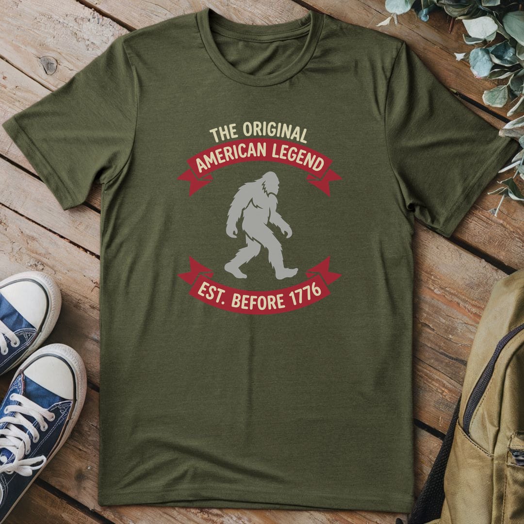 T-Shirt Military Green / S Original American Legend