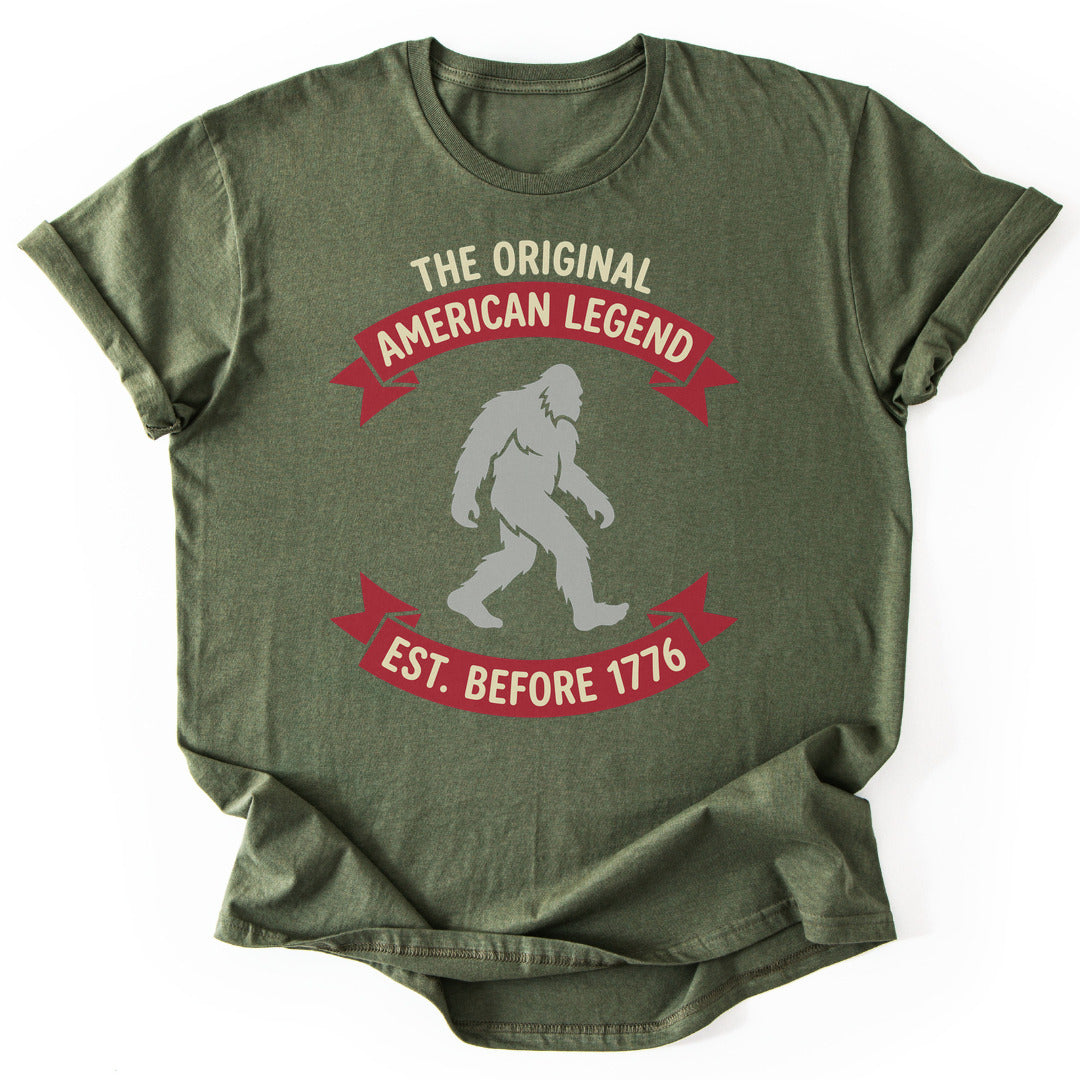 T-Shirt Military Green / S Original American Legend