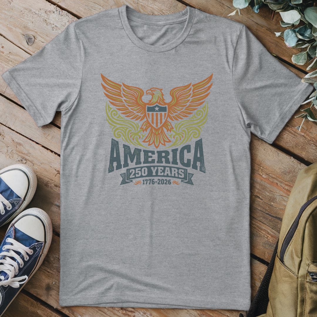 T-Shirt Sport Grey / S America 250 Years