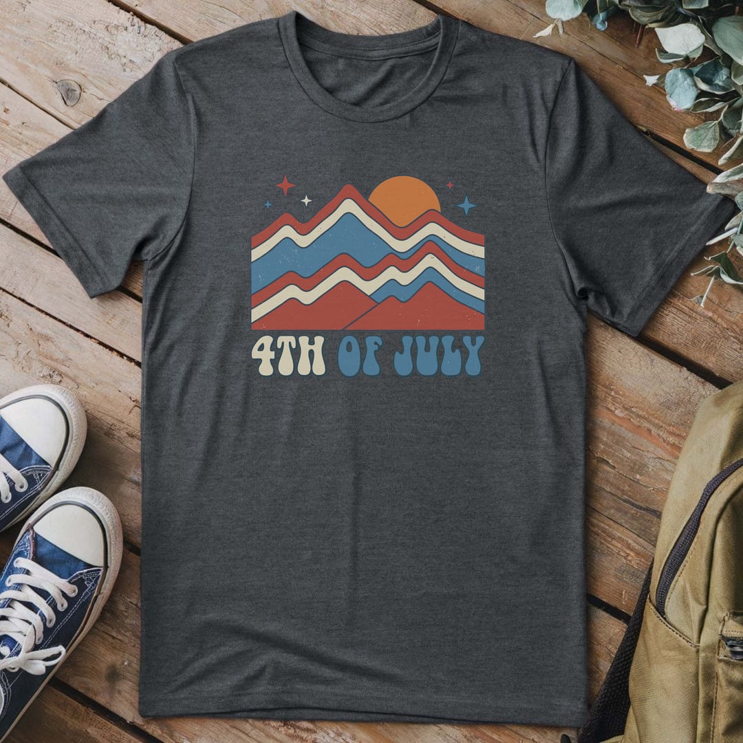 T-Shirt Dark Heather / S Independent Mountains