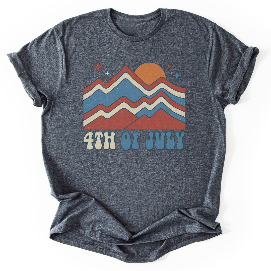 T-Shirt Dark Heather / S Independent Mountains